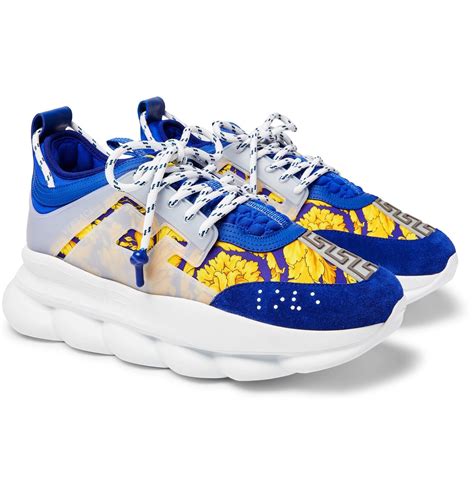 versace chain reaction saldi uomo|versace barocco chain reaction sneakers.